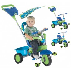 Велосипед Smart Trike Fresh новый 3 в 1 зелено-синий